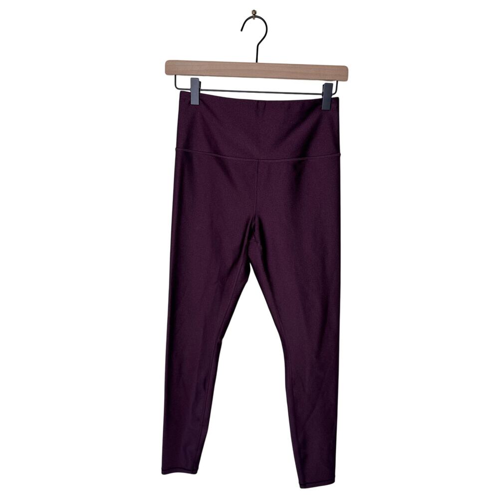 Athleta elation Sheen tight legging 7/8 Regal Plmsize small